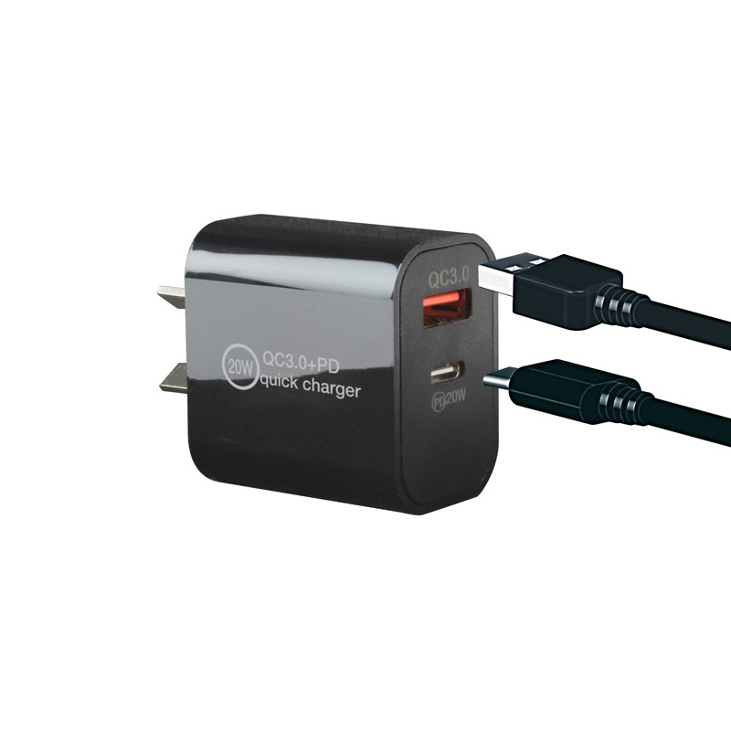 branded Alba 20W Quick Charge 3.0 Wall Charger, from our range of promotional Phone & Tablet Chargers
