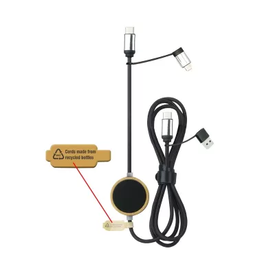 branded Vinci LED Data Charge Cable, from our range of promotional USB Hubs & Cables