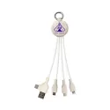 branded Atesso II Charge Cable, from our range of promotional USB Hubs &amp; Cables