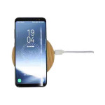 Phone &amp; Tablet Chargers  - Hamilton Wireless Bamboo Fast Charger (10 Watt)