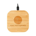 Phone &amp; Tablet Chargers  - Nelson Wireless Bamboo Fast Charger (10 Watt)