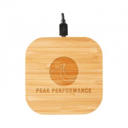 Phone & Tablet Chargers - Nelson Wireless Bamboo Fast Charger (15 Watt)