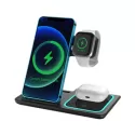 branded Camden 3n1 Fast Wireless Charger (without Adapter), from our range of promotional Phone &amp; Tablet Chargers
