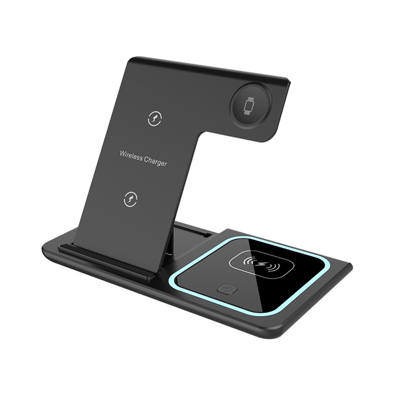 branded Camden 3n1 Fast Wireless Charger (without Adapter), from our range of promotional Phone & Tablet Chargers
