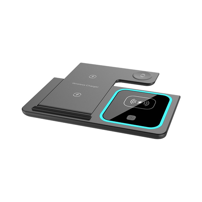 branded Camden 3n1 Fast Wireless Charger (without Adapter), from our range of promotional Phone & Tablet Chargers