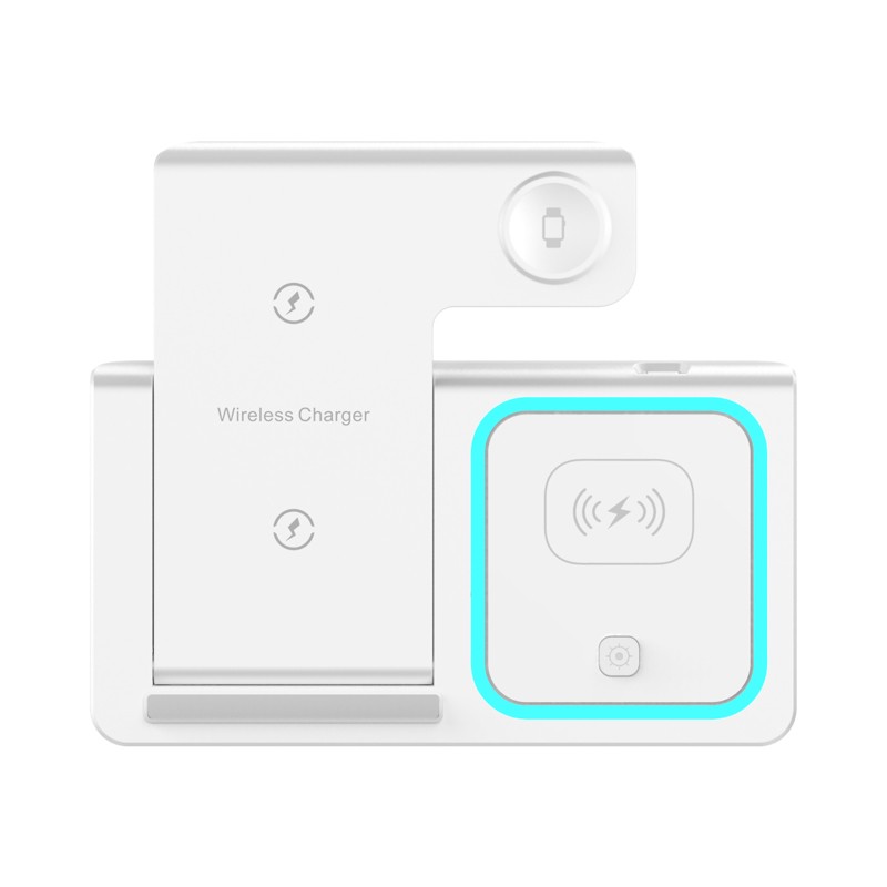branded Camden 3n1 Fast Wireless Charger (without Adapter), from our range of promotional Phone & Tablet Chargers