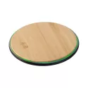 branded Danby Bamboo Wireless Fast 10W Charger , from our range of promotional Phone &amp; Tablet Chargers