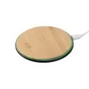 branded Danby Bamboo Wireless Fast 10W Charger , from our range of promotional Phone &amp; Tablet Chargers