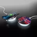 branded Owen 15W Fast Wireless Charger, from our range of promotional Phone &amp; Tablet Chargers