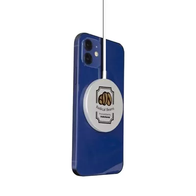 branded Tauris Magnetic Wireless Charger, from our range of promotional Phone & Tablet Chargers