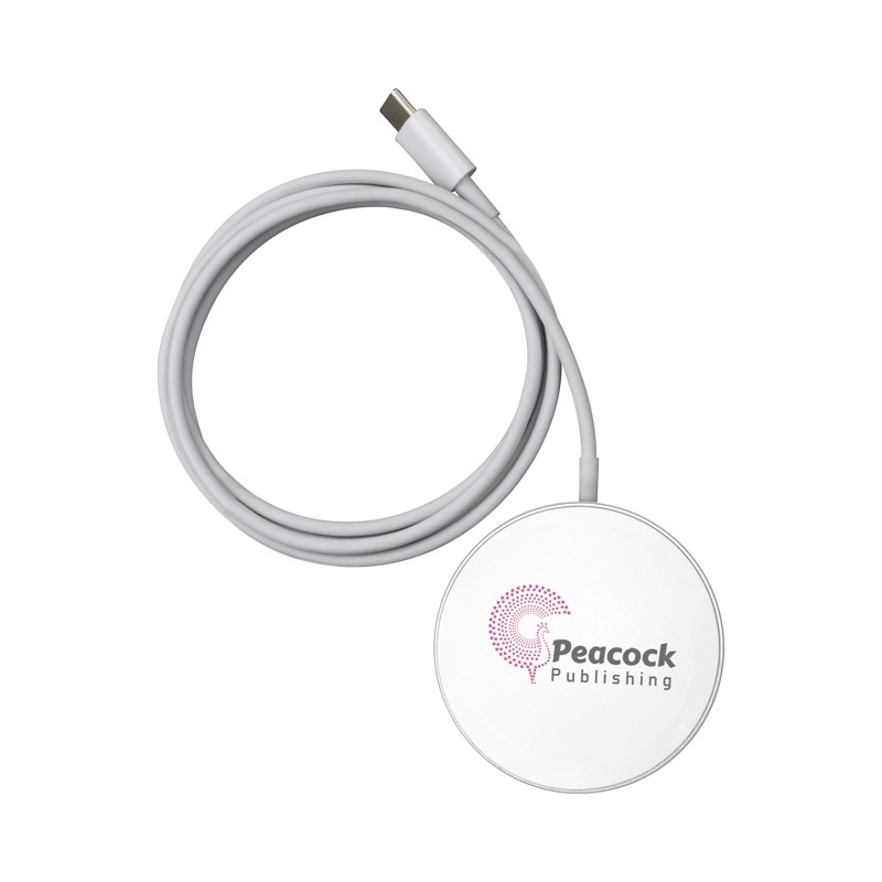 branded Tauris Magnetic Wireless Charger, from our range of promotional Phone & Tablet Chargers