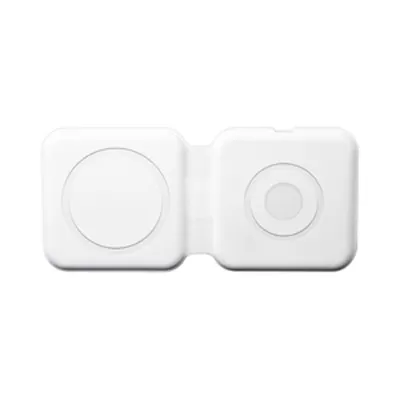 branded York 2n1 Magnetic Wireless Charger, from our range of promotional Phone & Tablet Chargers
