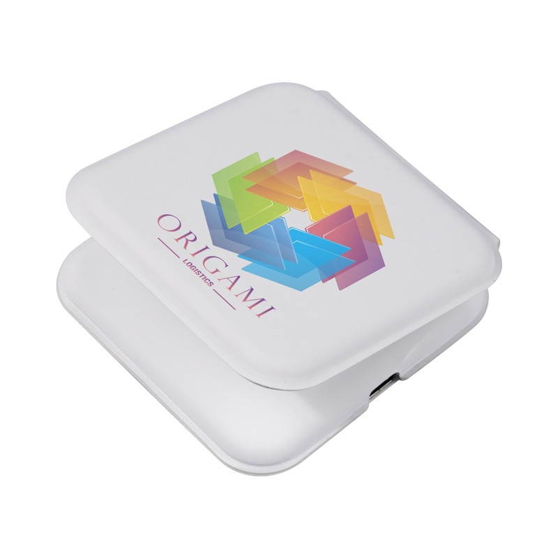 branded York 2n1 Magnetic Wireless Charger, from our range of promotional Phone & Tablet Chargers