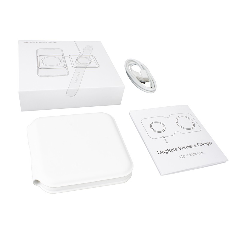 branded York 2n1 Magnetic Wireless Charger, from our range of promotional Phone & Tablet Chargers
