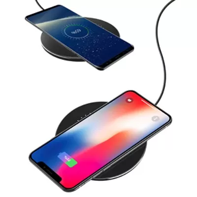branded Concord Pro 15 Watt Wireless Charger, from our range of promotional Phone & Tablet Chargers