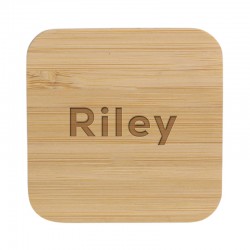 Phone & Tablet Chargers - Riley Magnetic Bamboo Charger