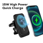 Phone &amp; Tablet Chargers  - Rover Magnetic 15W Wireless Car Charger