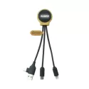 branded Sabre LED Charge Cable, from our range of promotional USB Hubs &amp; Cables