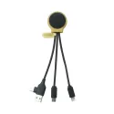 branded Sabre LED Charge Cable, from our range of promotional USB Hubs &amp; Cables