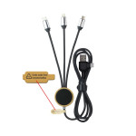 branded Vico LED Charge Cable, from our range of promotional USB Hubs &amp; Cables