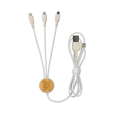 branded Murano Charge Cable - CWS, from our range of promotional USB Hubs & Cables