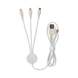 branded Murano Charge Cable - CWS, from our range of promotional USB Hubs & Cables