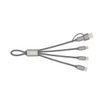 branded Trident 2 Charge Cable (rPET), from our range of promotional USB Hubs &amp; Cables