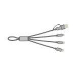 branded Trident 2 Charge Cable (rPET), from our range of promotional USB Hubs &amp; Cables