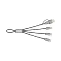 branded Trident 2 Charge Cable (rPET), from our range of promotional USB Hubs &amp; Cables