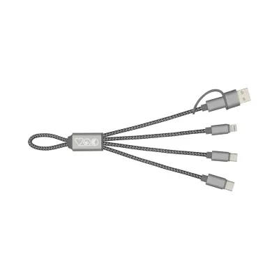 branded Trident 2 Charge Cable (rPET), from our range of promotional USB Hubs & Cables