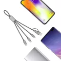branded Trident 2 Charge Cable (rPET), from our range of promotional USB Hubs &amp; Cables
