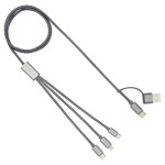branded Trident 2+ Charge Cable (rPET), from our range of promotional USB Hubs &amp; Cables