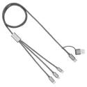 branded Trident 2+ Charge Cable (rPET), from our range of promotional USB Hubs &amp; Cables