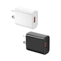 branded Timms Fast USB Wall Charger (QC3.0, 18 Watt), from our range of promotional Phone &amp; Tablet Chargers