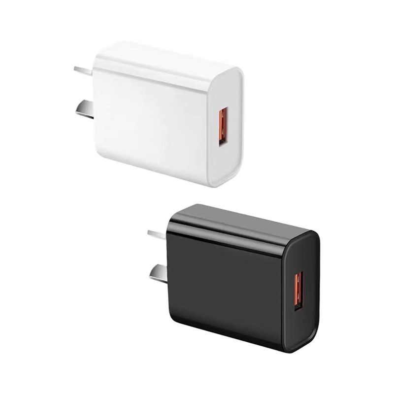 branded Timms Fast USB Wall Charger (QC3.0, 18 Watt), from our range of promotional Phone & Tablet Chargers