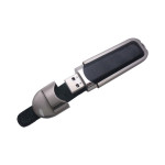 Flash Drives - Metal Leather Flash Drive 4GB - 32GB