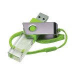 Flash Drives  - 3D Crystal Swivel Flash Drive 4GB - 32GB