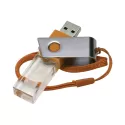 branded 3D Crystal Swivel Flash Drive 4GB - 32GB, from our range of promotional Flash Drives
