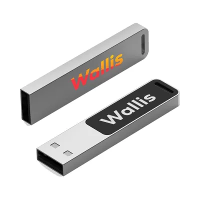 branded Wallis LED Flash Drive 4GB - 64GB (USB2.0), from our range of promotional Flash Drives