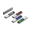 branded Wallis LED Flash Drive 4GB - 64GB (USB2.0), from our range of promotional Flash Drives