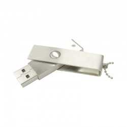 Flash Drives - Slim Brushed Swivel Drive 4GB - 32GB