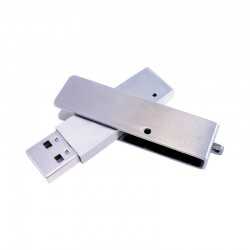 Flash Drives - Slim Brushed Swivel Drive 4GB - 32GB
