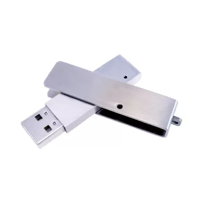 branded Slim Brushed Swivel Drive 4GB - 32GB, from our range of promotional Flash Drives