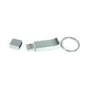branded Chrome Keyring Flash Drive 4GB - 32GB, from our range of promotional Flash Drives