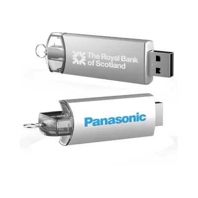 branded Pavo Twist Metal Flash Drive 4GB - 64GB, from our range of promotional Flash Drives