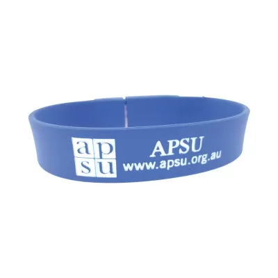 branded Silicone Wrist Band (M) 4GB - 32GB, from our range of promotional Flash Drives
