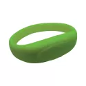 branded Gigi Silicone Wrist Band 4GB - 32GB, from our range of promotional Flash Drives