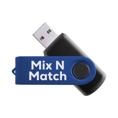 branded Mix N Match Flash Drive 4GB - 32GB (USB2.0) Stock, from our range of promotional Flash Drives