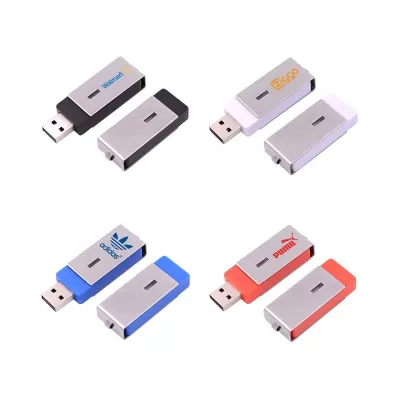 branded Ginan Swivel Flash Drive 4GB - 64GB, from our range of promotional Flash Drives