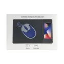 branded Weston Wireless Charging 5W Mouse Pad, from our range of promotional Mouse Pads